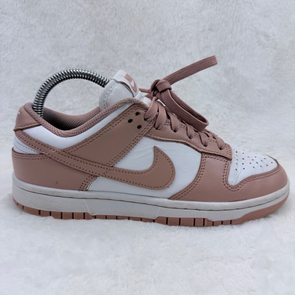 Nike Dunk Low Rose Whisper Womens Sneakers Size 7.5 DD1503-118